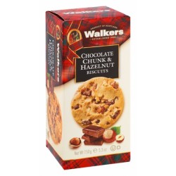 Walkers Biscuits with Belgian Chocolate Chunk & Hazelnuts