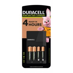 Duracell Hi-Speed Charger with Rechargeable AA & AAA Batteries