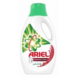 Ariel Power Gel Laundry Detergent Fragrant Rose Scent Front & Top Load