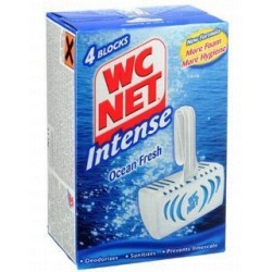 WC Net Intense Toilet Rim Blocks Ocean Fresh Scent