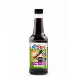 American Kitchen Soy Sauce - vegetarian  no artificial colours & flavours