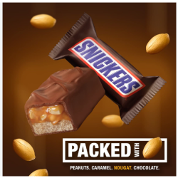 Snickers Chocolate Bars with Caramel & Peanuts