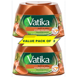 Vatika Naturals Rock Hard Styling Gel Extreme Hold 9 (Super Value Pack) - alcohol free