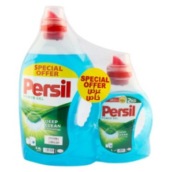 Persil Power Gel Deep Clean Liquid Laundry Detergent Front & Top Load (2.9+1L) (Special Offer)