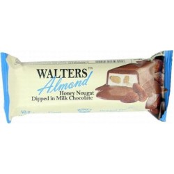 Walters Almond Honey Nougat Dipped in Milk Chocolate Bar