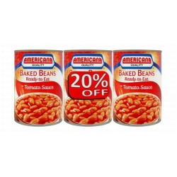 Americana Baked Beans in Tomato Sauce (20% Off)