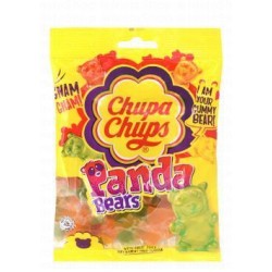 Chupa Chups Panda Bears Soft & Chewy Jellies Fruit Flavor