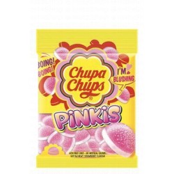 Chupa Chups Pinkis Jellies Strawberry Flavor with Fruit Juice - artificial color free