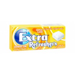 Extra Refreshers Chewing Gum Tropical Flavor - sugar free