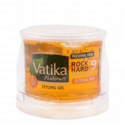 Vatika Rock Hard Styling Gel Extreme Hold 9 - alcohol free
