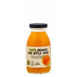 Zdravo Long Life Orange & Apple Juice - vegan  no added water  no added sugar