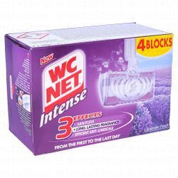 WC Net Intense Toilet Rim Block Lavender Fresh Scent