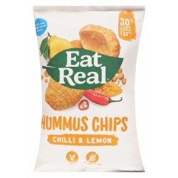 Eat Real Chili & Lemon Hummus Chips - gluten free  vegan