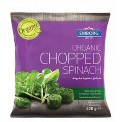 Emborg Organic Frozen Chopped Spinach