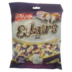 Abaan Eclair Candy Filled with Milk Cream - vegetarian