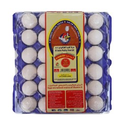 Al Jazira Fresh Large Golden White Eggs - 30 per pack