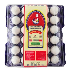 Al Jazira Fresh Medium Golden White Eggs Grade A - 30 per pack