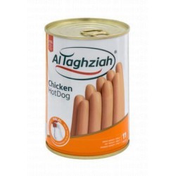 Al Taghziah Canned Chicken Hotdogs (11 Pieces)