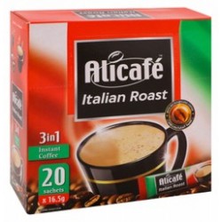 Alicafe Italian Roast 3in1 Instant Coffee Sachets