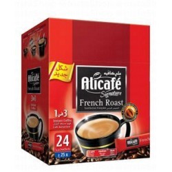 Alicafe Signature 3in1 French Roast Instant Coffee Sachets Medium Dark Roast