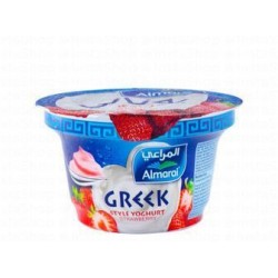Almarai Greek Style Full Fat Strawberry Yogurt