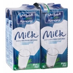 Almarai Long Life Full Fat Milk - preservatives free  powder free