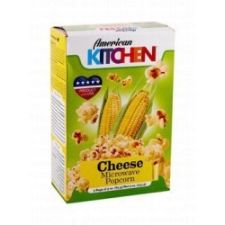 American Kitchen Cheese Microwave Popcorn (3 Sachets)