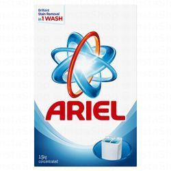 Ariel Original Concentrated Semi Automatic Laundry Detergent Powder Top Load