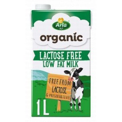Arla Organic Long Life Low Fat Milk - lactose free  preservatives free