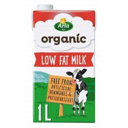 Arla Organic Long Life Low Fat Milk - no added artificial hormones  preservatives free