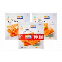 Ashoka Frozen Wholewheat Asli Parathas (Special Offer) - artificial preservatives free
