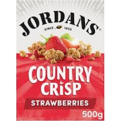 Jordans County Crisp Cereal with Strawberries 