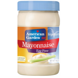 American Garden Eggless Mayonaise - vegetarian, gluten free, cholesterol free 