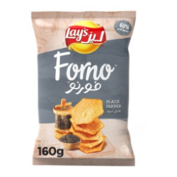 Lay's Forno Oven Baked Black Pepper Potato Chips