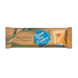 Hunter's Gourmet Organic Brown Rice Crackers Sea Salt Flavor - gluten free