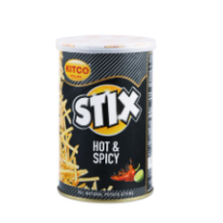 Kitco Stix Hot & Spicy Potato Chips