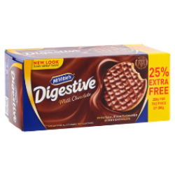 McVitie's Digestive Milk Chocolate Coated Biscuits - artificial colors free  artificial flavors free