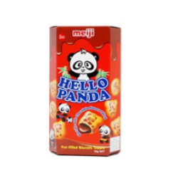 Meiji Hello Panda Biscuits Filled with Chocolate Cream