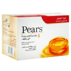 Pears Pure & Gentle Soap Bars with Glycerine & Natural Oils