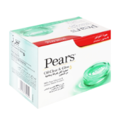 Pears Oil Clear & Glow Soap Bars with Lemon Flower Extracts & Glycerin