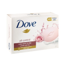 Dove Go Fresh Oil Control Beauty Soap Bar Rose Water & Clay Scent 