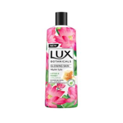 Lux Botanicals Shower Gel with Lotus & Honey for Glowing Skin