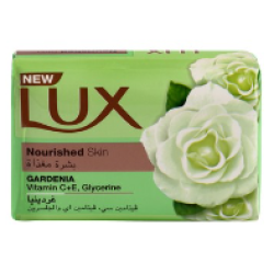 Lux Skin Nourishing Soap Bar Gardenia Scent with Glycerine, Vitamins C & E