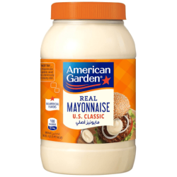 American Garden U. S. Classic Mayoinaise - gluten free, dairy free, artificial flavors free 