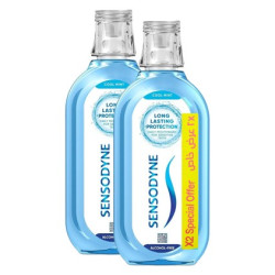 Sensodyne Mouthwash Cool Mint Flavor (Special Offer) - alcohol free