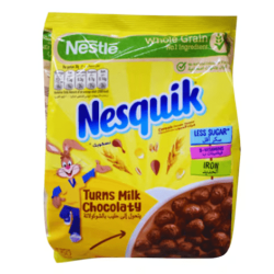 Nestle Nesquik Wholegrain Cereal Chocolate Flavor - artificial colors free  artificial flavors free