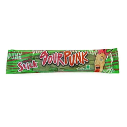 Sour Punk Candy Stick Apple Flavor - gelatin free