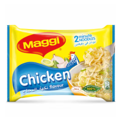 Maggi 2 Minute Instant Noodles Chicken Flavor - preservatives free (Each)