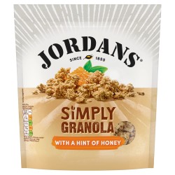 Jordans Simply Granola with a Hint of Honey - artificial colors free  artificial flavors free  preservatives free