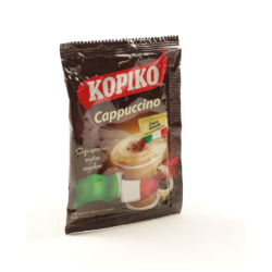 Kopiko Cappuccino Instant Coffee Mix Sachet with Chocolate Granules